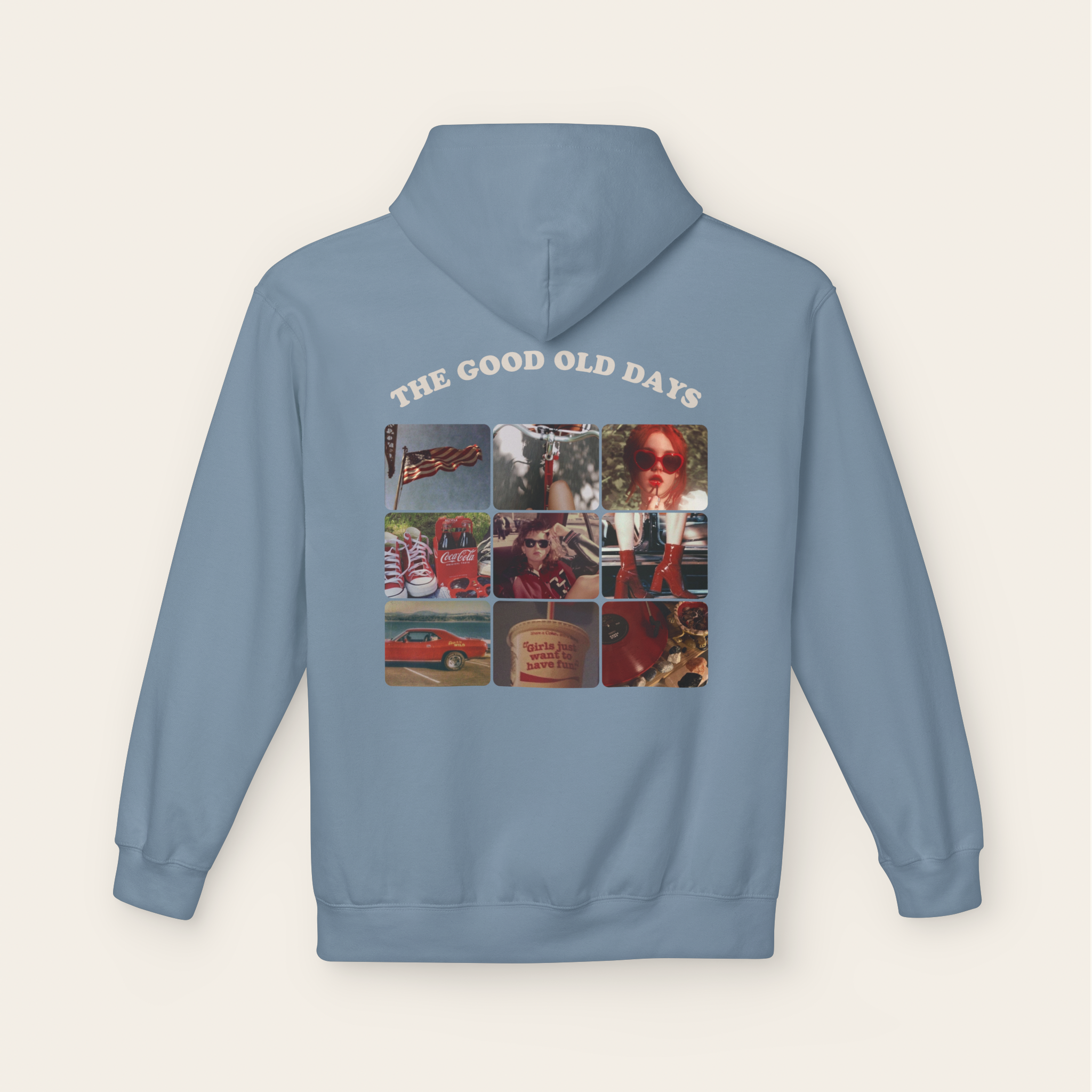 vintage inspired hoodie