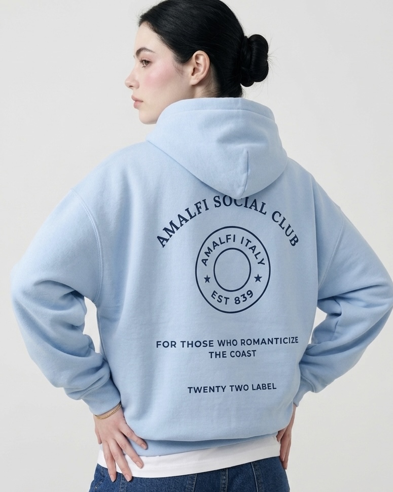 custom sky blue amalfi coast hoodie custom sky blue amalfi coast hoodie