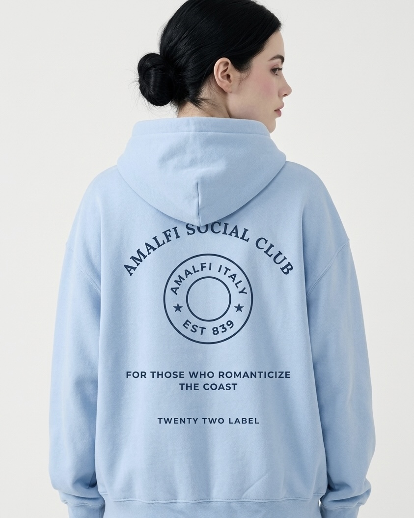 custom sky blue amalfi coast hoodie custom sky blue amalfi coast hoodie